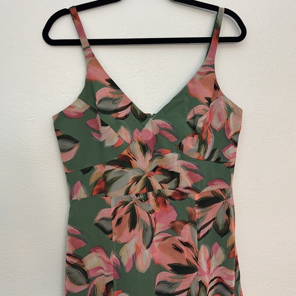 Anthropologie size 14 Hutch Mikayla Sleeveless V-Neck Side-Slit Maxi Dress - Picture 9 of 14